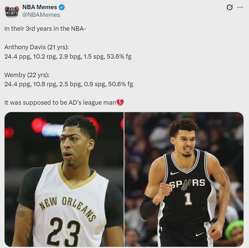 开云中国电竞官方网站-场均24+10+3！数据堪比文班亚马！浓眉真的可惜了